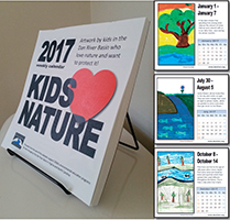 2017 Kids Love Nature Calendar