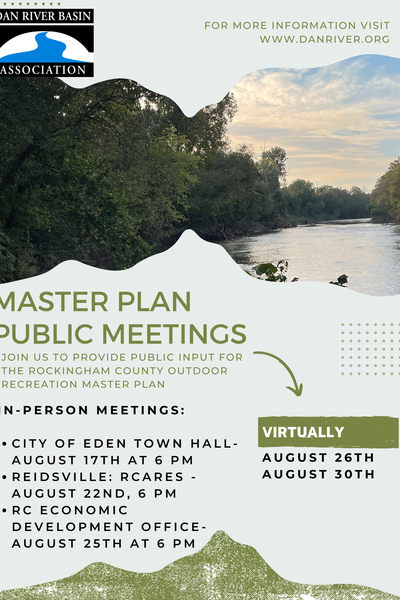 Rockingham County, NC Outdoor Recreation Master Plan Public Meeting