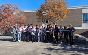  Dedication of Monarch Waystation at Martinsville High School