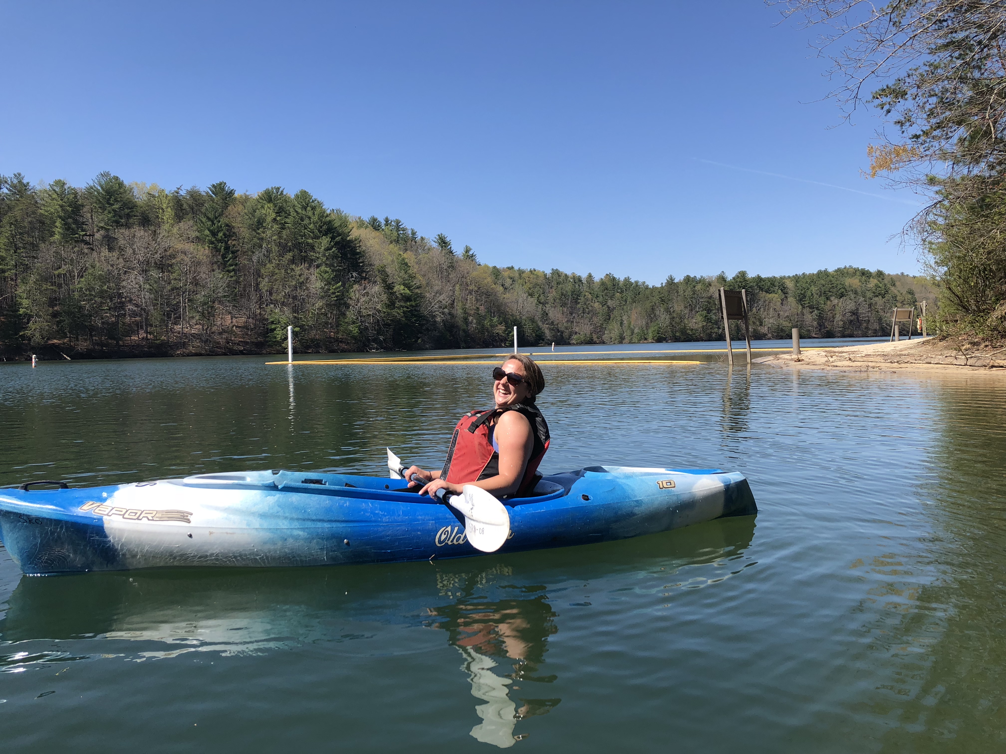 paddler on Philpott